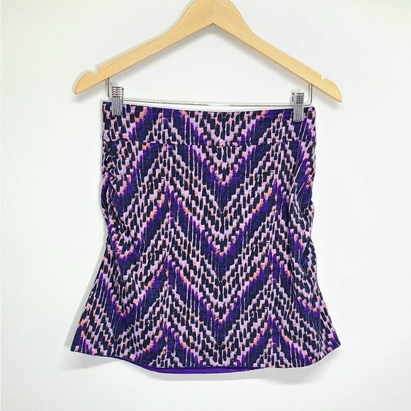 Title Nine Matahari Athletic Reversible Ruched Skirt Size Small - Picture 1 of 7